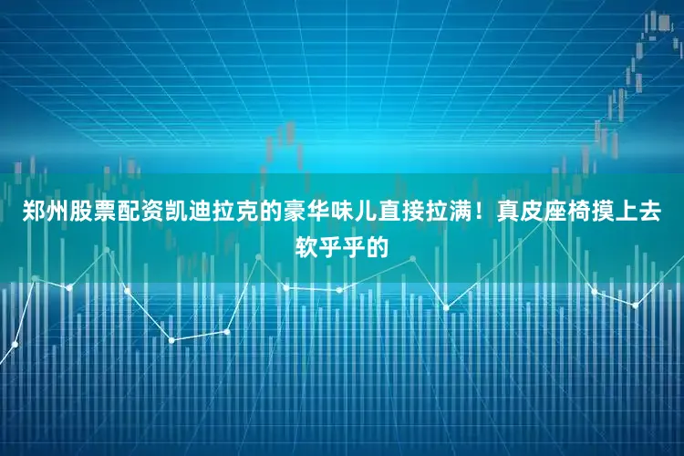 郑州股票配资凯迪拉克的豪华味儿直接拉满！真皮座椅摸上去软乎乎的